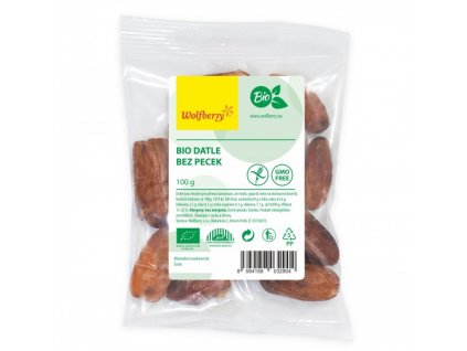 BIO Datle bez pecek 100g Wolfberry