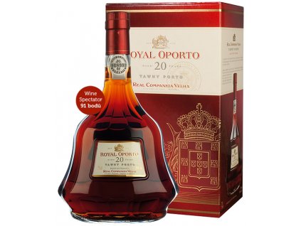 Royal Oporto 20 Years aged Tawny dárkový box 0,75l