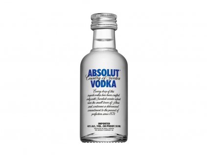 Absolut blue 0.05l mini