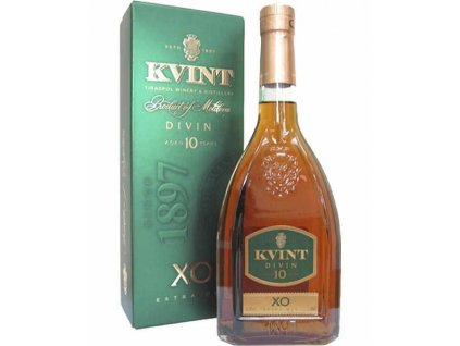 Brandy Kvint Divin 10y 40% 0,5 l (karton)