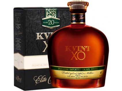 Brandy Kvint 20YO v dárkovém balení 40% 0,5l