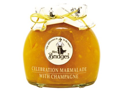 Celebration Marmalade and Champagne - Zavařenina Pomeranč se šampaňským 340g Mrs Bridges