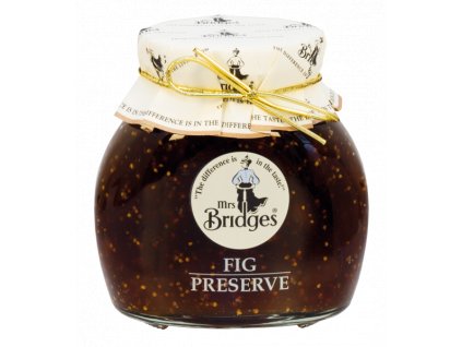 Fig Preserve Extra Jam - Výběrový džem z fíků 340g Mrs Bridges