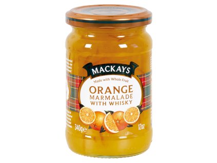 Orange Marmalade with Whisky - Pomerančová zavařenina s whisky 340g Mackays