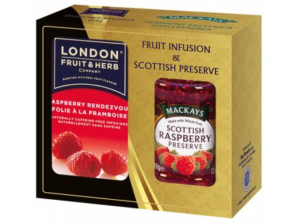 Gift Pack Raspberry - Dárková sada čaj Malina a Džem z malin