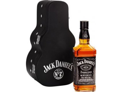 Jack Daniels kytara dárkové balení 0,7 l