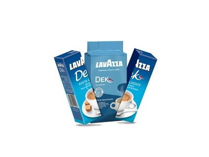 Káva Lavazza Dek - bez kofeinu - mletá 250g