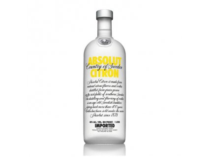 Absolut vodka citron 1 l