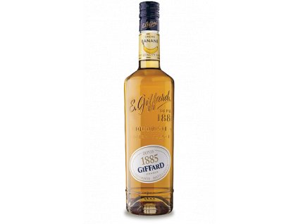 GIFFARD Banana liquer - likér z vyzrálých banánů 25% 0,7l