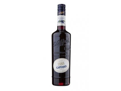 GIFFARD Cassis Imperiale liquer - likér z extraktu černého rybízu 18% 0,7l