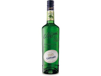 GIFFARD Mente Green liquer - likér s mátovou příchutí 21% 0,7l