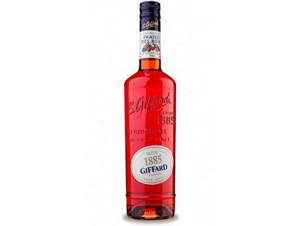 GIFFARD Wild Strawberry liquer - likér z jahod 16% 0,7l