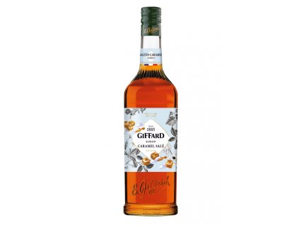 Giffard Caramel Salted - Sirup s příchutí slaného karamelu 1l