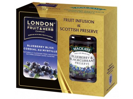 Gift Pack Blueberry - Dárková sada čaj Borůvka a Džem Borůvka s černým rybízem