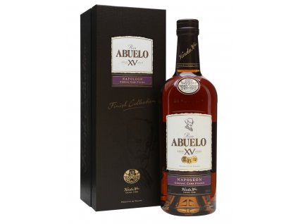 Ron Abuelo 15 Anos Napoleon Cognac Cask Finish 40% 0,7 l