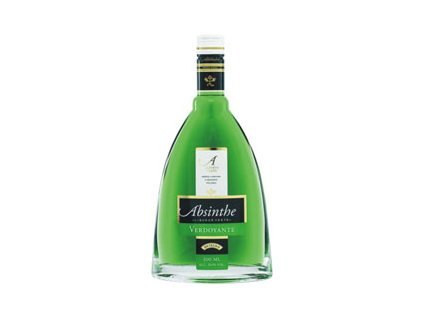 Absinthe Verdoyante 60% 0,5 l Metelka