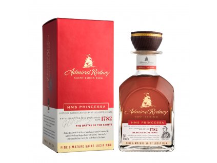 Packshot Admiral Rodney Vieux Princessa 40° 70cl V2 1920x1920