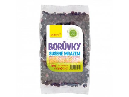 Borůvky sušené mrazem 100 g Wolfberry