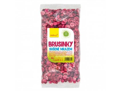 Brusinky sušené mrazem 100 g Wolfberry