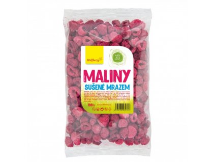 Maliny sušené mrazem 100 g Wolfberry