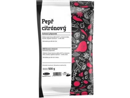 Koření Pepř Citrónový 500g Drana