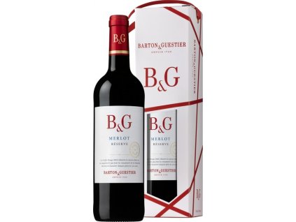 Barton&Guestier Merlot Reserve IGP 0,75L, dárkové balení