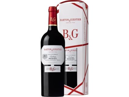 Barton&Guestier Médoc AOC 0,75L, dárkové balení