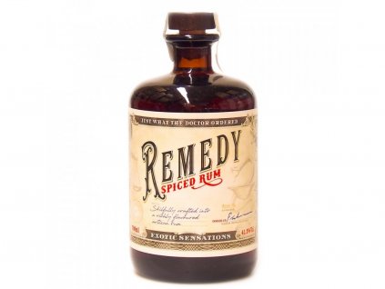 18203 remedy spiced rum 700ml 41 5 vol