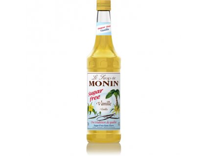 Monin vanilla - vanilka bez cukru 0,7 l