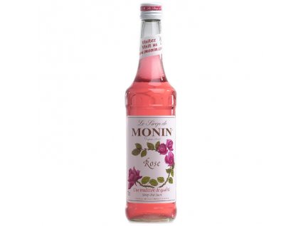 Monin rose - růže 0,7 l