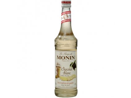 Monin white chocolate - bílá čokoláda 0,7 l