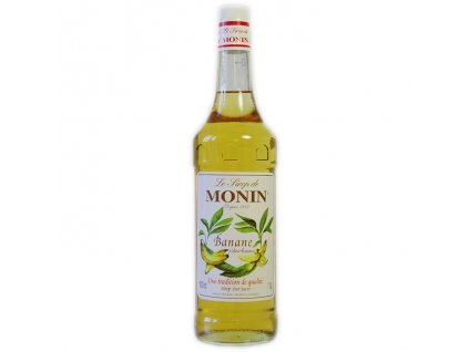 Monin yellow banane - žlutý banán 1 l