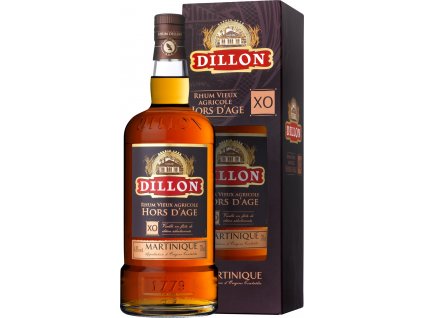 Dillon Rhum Vieux Hors d´Age XO,dárk.balení