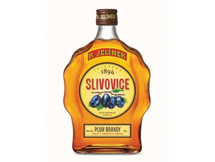 00577 Slivovice zlatá 45% plum brandy