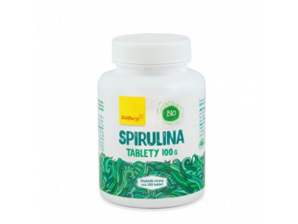 spirulina wolfberry bio 200 tablet doplnek stravy