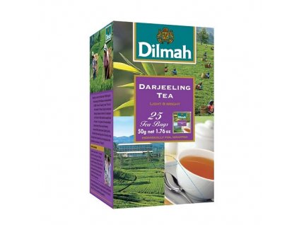 Čaj černý Darjeeling 25sáčků DILMAH