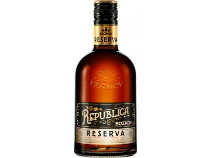 Božkov Republica Reserva 40% 0,5 l