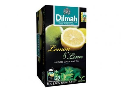 Čaj Limetka a Citron 20 sáčků DILMAH