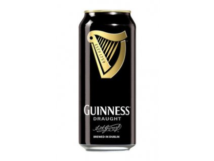 Guinness beer Stout Draught plech 0,44l 4,2%