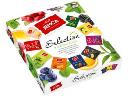 Selection - kolekce 9 druhů ovocných čajů 36x2g Jemča