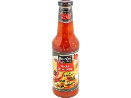 Sweet chilli sauce - sladká chilli omáčka 725ml Exotic Food