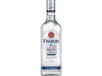 Gin Finsbury London Platinum 47% 1 l