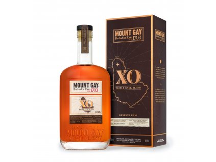 Mount Gay Photo Mount Gay XO Bottle & GB 70cl