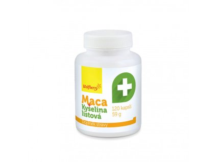 maca extrakt kyselina listova 59 g 120 kapsli wolfberry