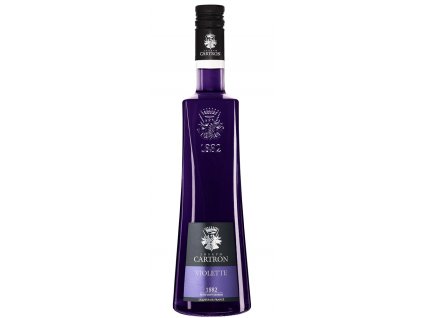 Likér Joseph Cartron Violette - Fialkový likér 20% 0,7 l