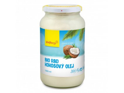 rbd kokosovy olej bio 1000 ml wolfberry