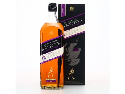 Whisky Johnnie Walker Black Label Speyside Origin 42% 1 l (karton)