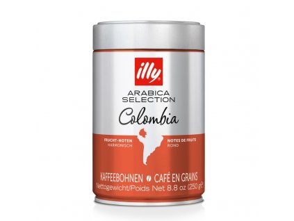 zrnkova kava illy 250 g colombia