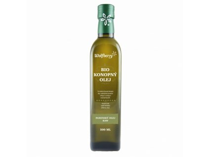 Konopný olej Wolfberry BIO 500 ml