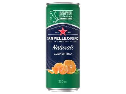 Sanpellegrino Clementina - Mandarinková šťáva v plechovce 0,33l